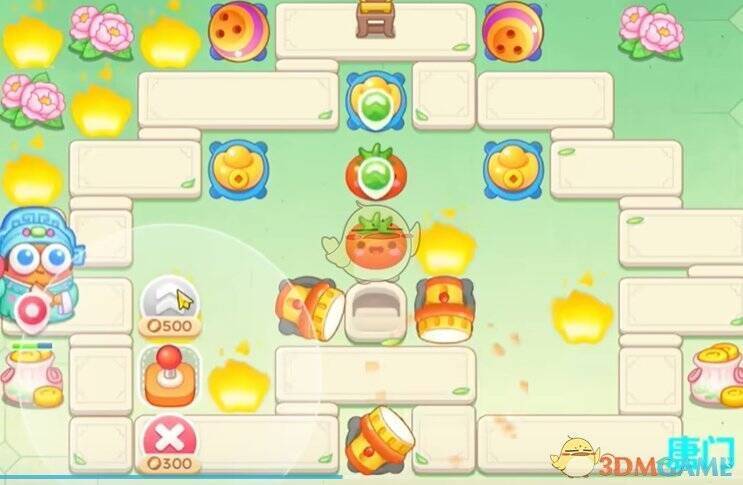 保卫萝卜4第85关放置多种炮塔图