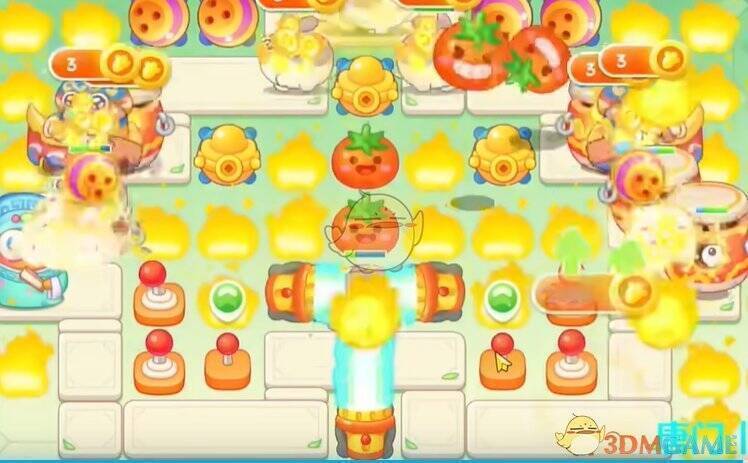 保卫萝卜4第85关升级炮塔通关图