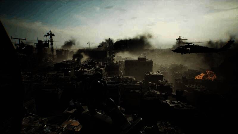 《三角洲行动》黑鹰坠落战役模式精彩画面