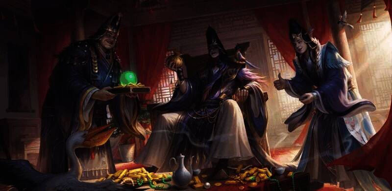 段珪、韩悝、孙璋形象图