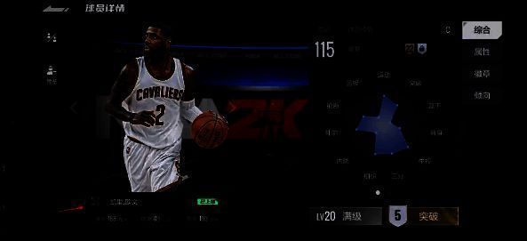 美职篮全明星球员详情界面展示1