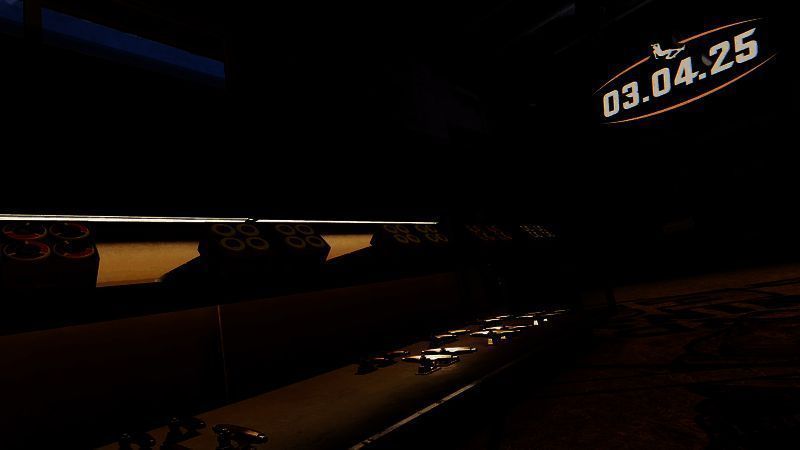 《使命召唤:黑色行动6》中含《托尼霍克职业滑板》标志和日期的宣传板图片