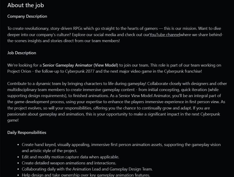 赛博朋克2077续作相关图片2