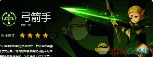 弓箭手职业形象图