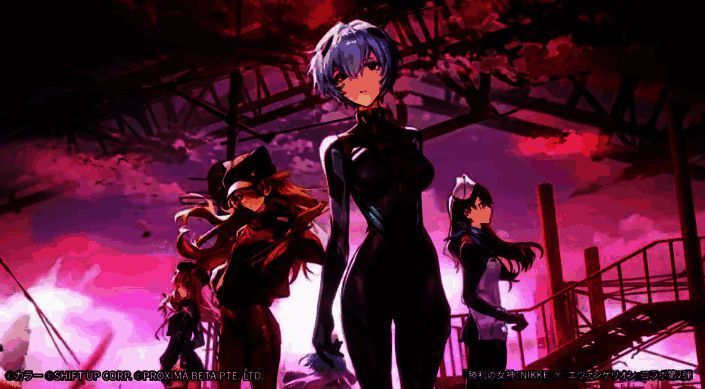 《妮姬:胜利女神》联动EVA第二弹相关画面