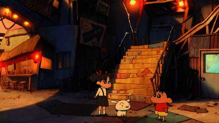 《蜡笔小新:煤炭镇的小白》相关图片1