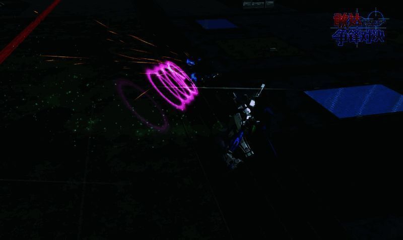 敢达00天翔型莫比乌斯高速突进(右)图