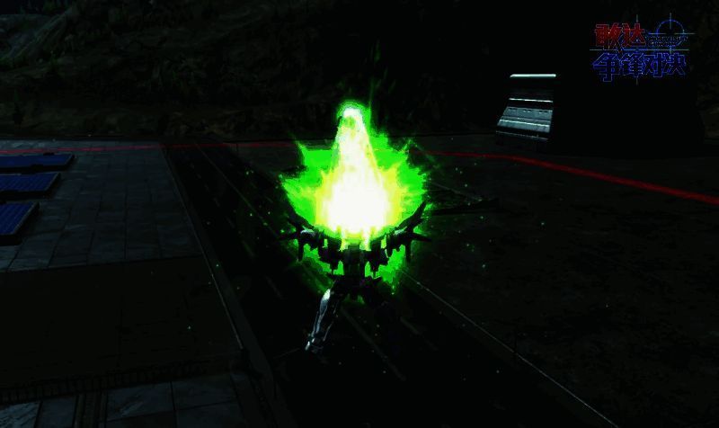 敢达00天翔型莫比乌斯照射攻击(后)图