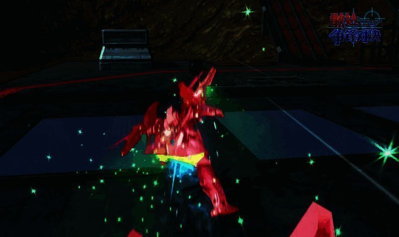 敢达00天翔型莫比乌斯Trans - Am形态格斗(后)图