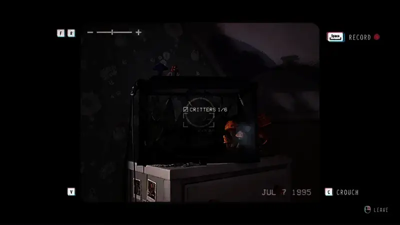 《失落的记录:绽放与愤怒》竹节虫所在位置画面