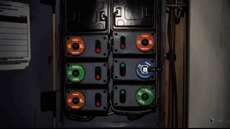 《失落的记录:绽放与愤怒》断路器面板相关截图