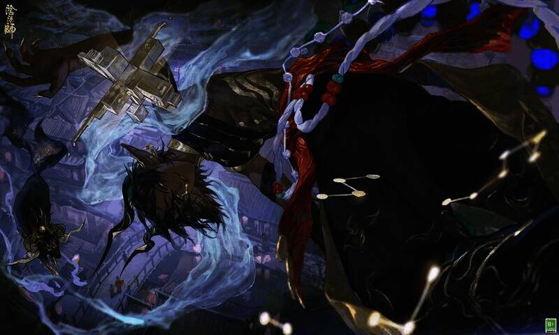 阴阳师鬼金羊精美插画5