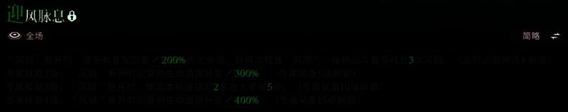 迎风脉息技能图片