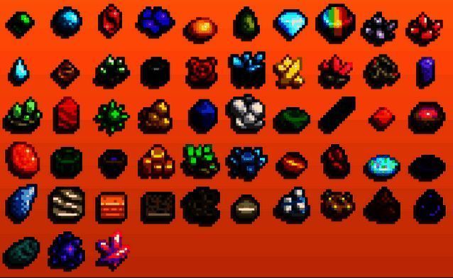 星露谷物语矿物获取相关图片