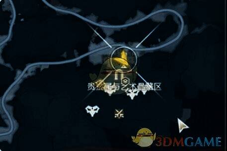 贵金属与艺术品藏区传送点位置图