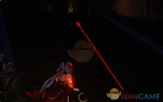 鸣潮金库下层人才藏馆楼梯位置图1