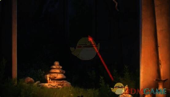 鸣潮金库下层人才藏馆上楼梯后箭头指向窗口位置图