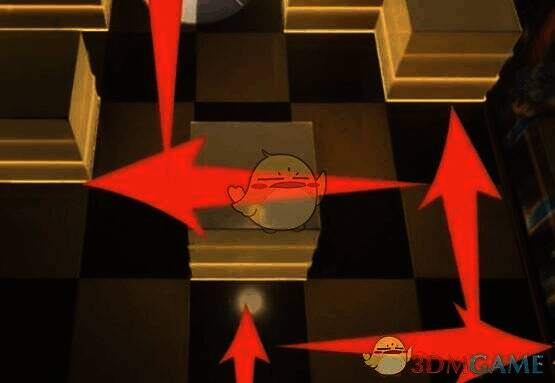 鸣潮金库下层人才藏馆右转后声骸挑战位置图