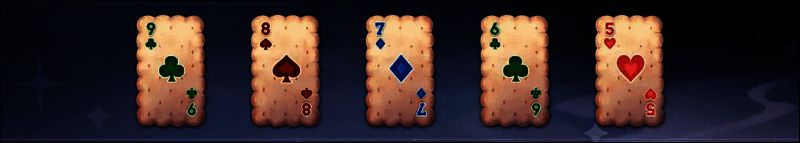 五连珠牌型示例图