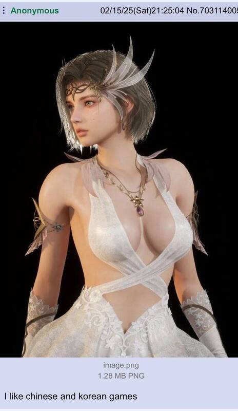 游戏女角色截图