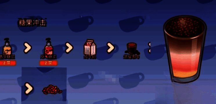 制作糖果冲击过程图片