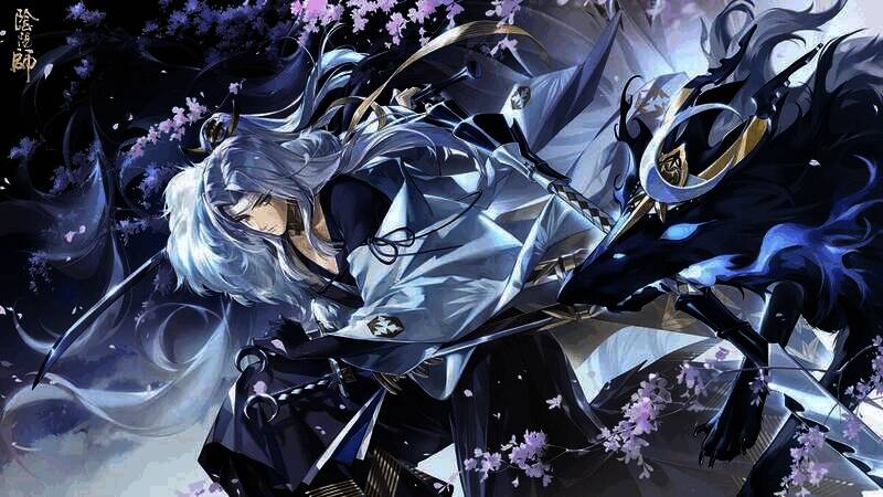 专属插画：银月相逐