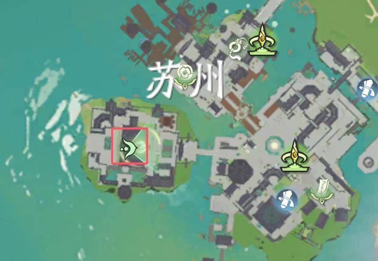 仙剑世界林氏宗志位置示意1