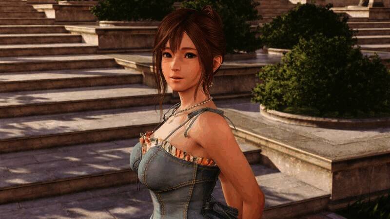 《死或生:女神璀璨假期》游戏女孩发型穿搭截图1