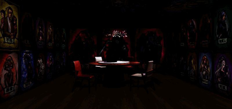 长沙湘江欢乐海洋公园狼人杀鬼屋内部场景图1