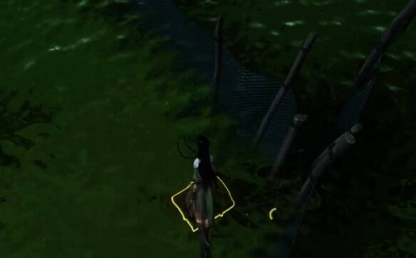 渔网处宝箱画面