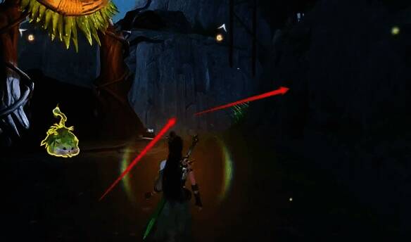 右转处宝箱画面