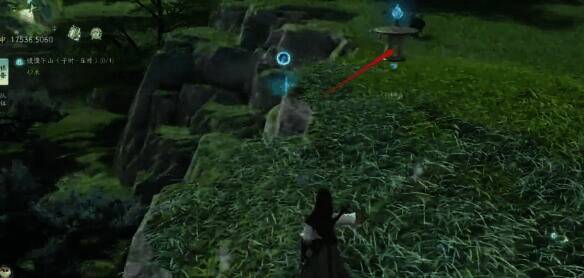 靠近鸟放蓝色珠子到柱子的画面2