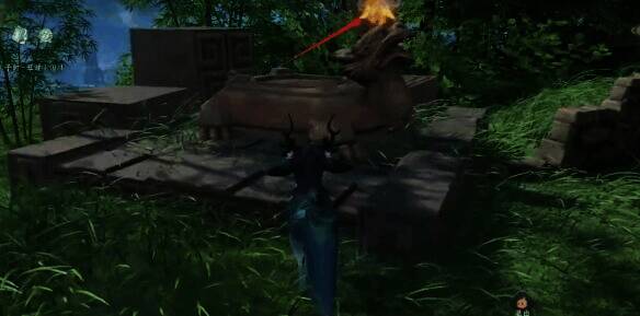 碰云携回宝箱处的画面