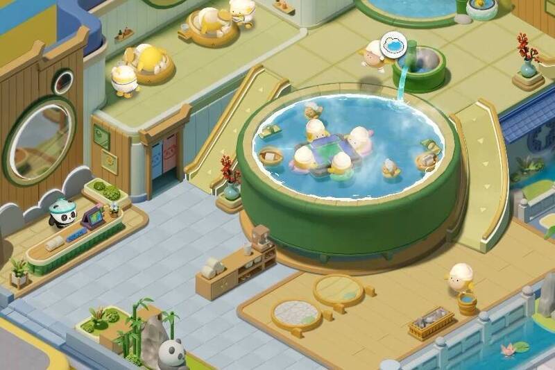 蛋仔滑滑游戏蛋仔岛繁荣画面