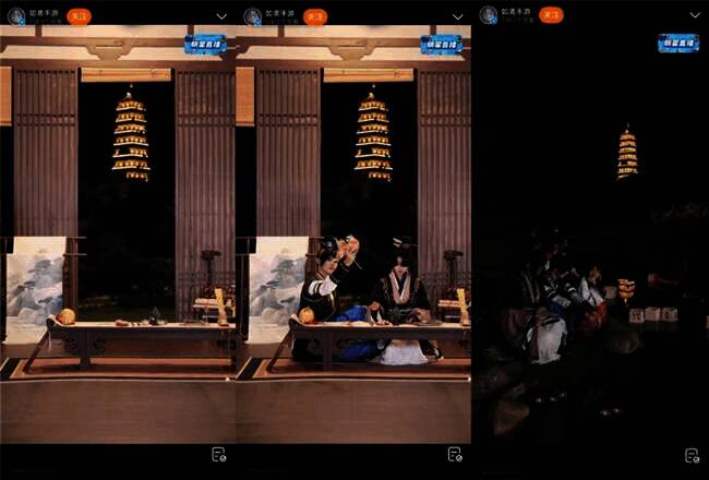 ‘绣衣楼河灯祈福夜’活动现场,还原游戏内兰台窗景并设计角色小剧场等内容