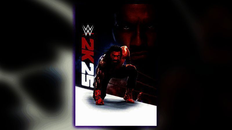 《WWE2K25》罗曼·雷恩斯封面图