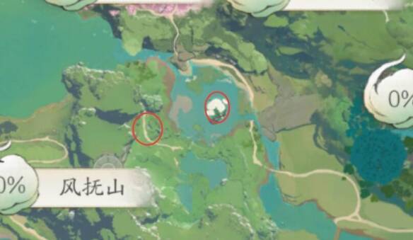 凝思湖金蛋位置图