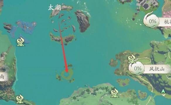 太湖金蛋位置图