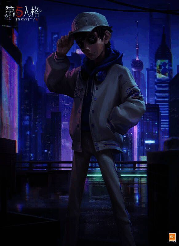 佣兵 - OPH.NAIB 身着银白色运动服时装海报