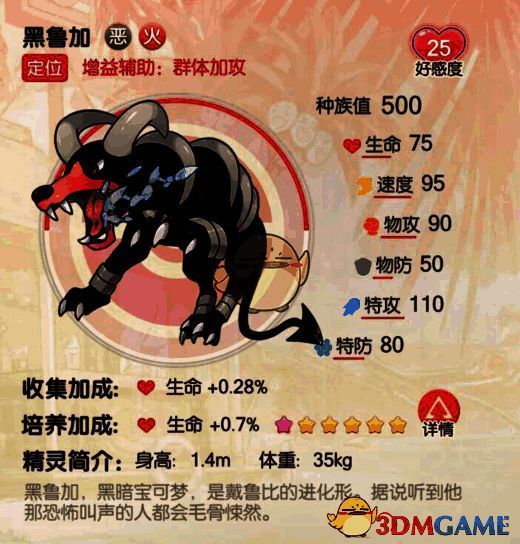 《口袋觉醒》黑鲁加技能或特点展示图片