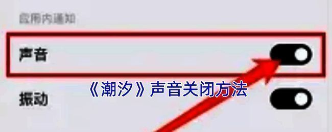 潮汐 APP 相关设置界面图片