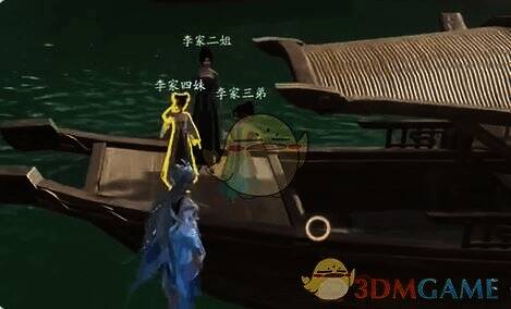 最右侧船前方人员安排示意图