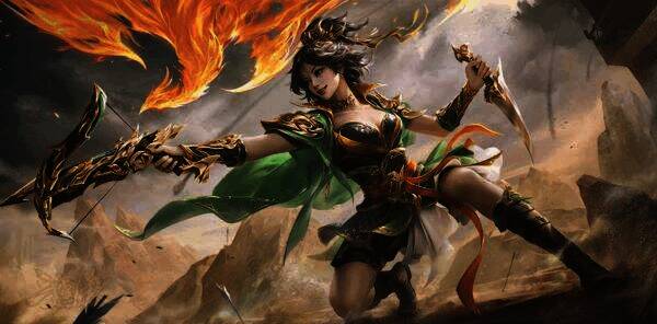 界孙尚香新皮肤倩影芳华图