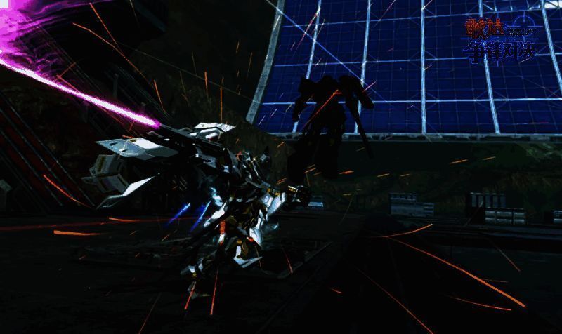 异端敢达金色机天哈娜格斗画面