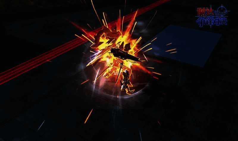 异端敢达金色机天哈娜都牟羽之大刀技能画面