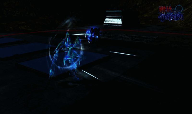 异端敢达金色机天哈娜三犄改(左/右)技能画面（海市蜃楼期间）