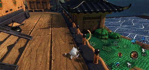 《逆水寒手游》游戏场景动图