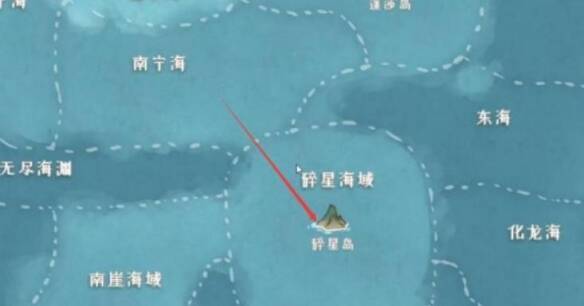 觅长生碎星岛地图