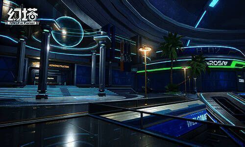 亚夏洲室内区地图画面