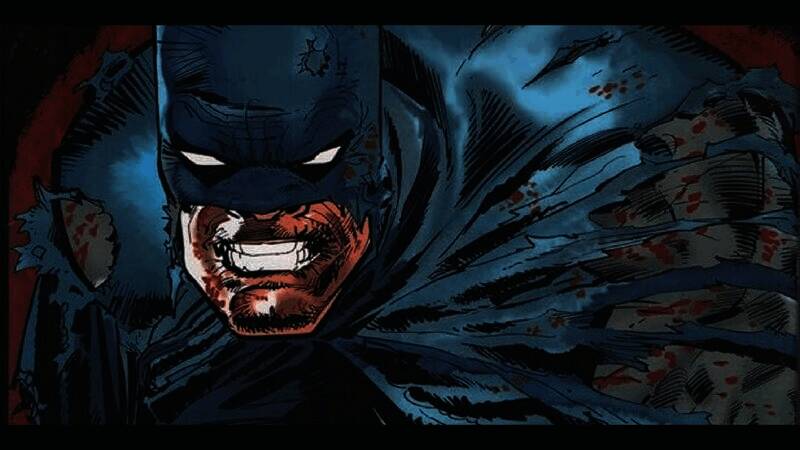 《黑暗骑士归来》中蝙蝠侠形象图片